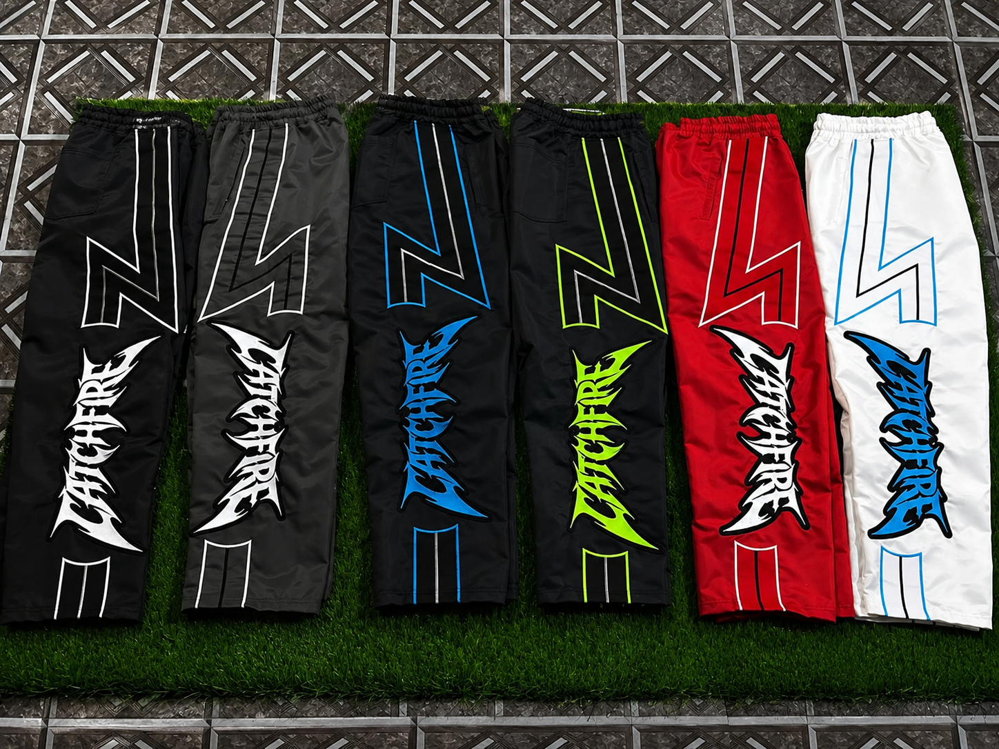 CatchFire “Too Trim” Track Pants
